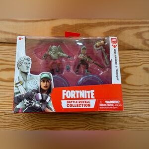 FORTNITE BATTLE ROYALE COLLECTION - 2 FIGURE SET - LOVE RANGER & TEKNIQUE -NEW